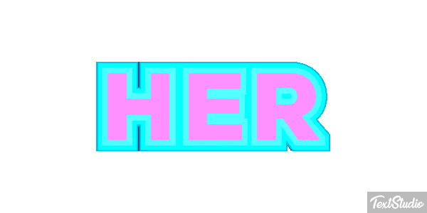 HER Texteffekt