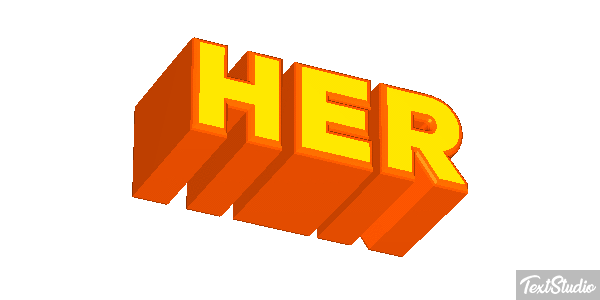 HER Texteffekt