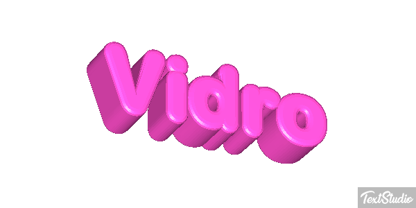 Vidro Efeito do texto