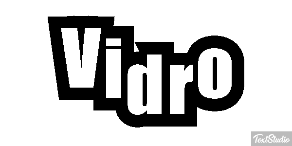 Vidro Efeito do texto