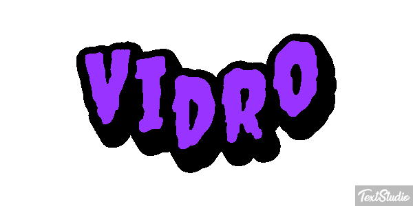 Vidro Efeito do texto
