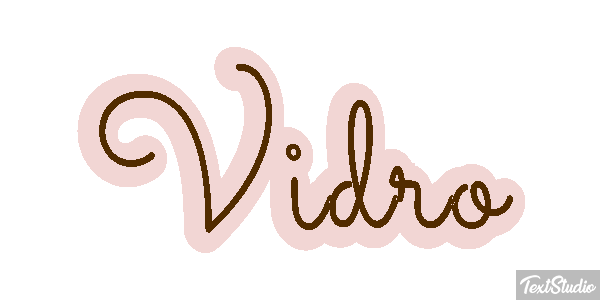 Vidro Efeito do texto