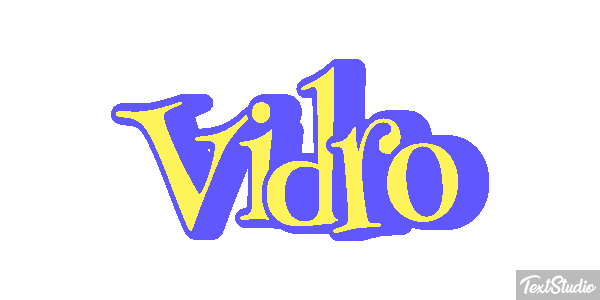 Vidro Efeito do texto