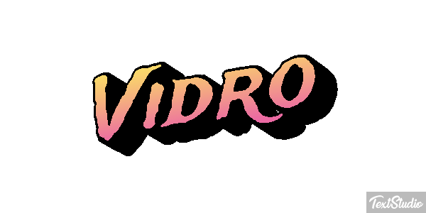 Vidro Efeito do texto