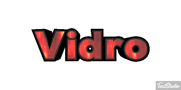 Vidro Efeito do texto