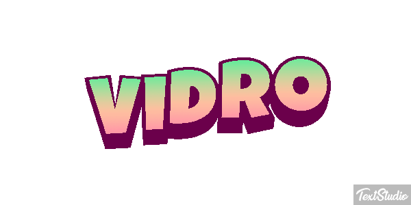 Vidro Efeito do texto