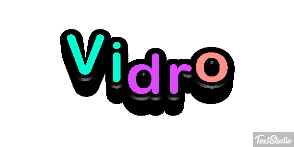 Vidro Efeito do texto