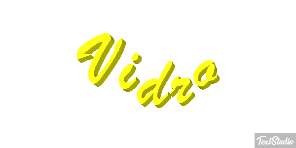 Vidro Efeito do texto