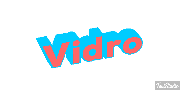 Vidro Efeito do texto