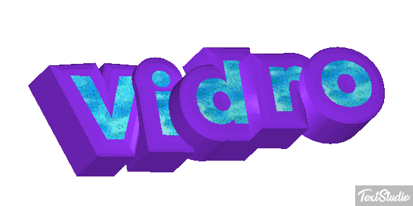 Vidro Efeito do texto