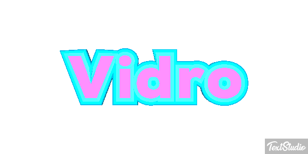 Vidro Efeito do texto