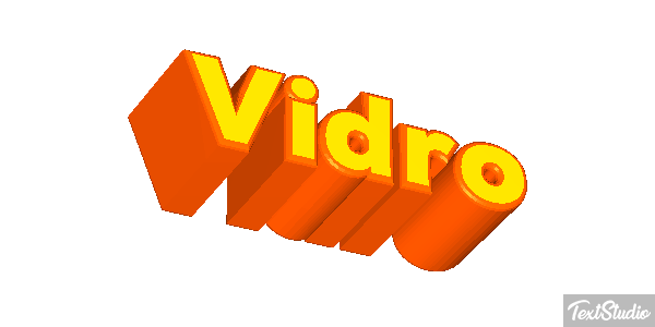 Vidro Efeito do texto
