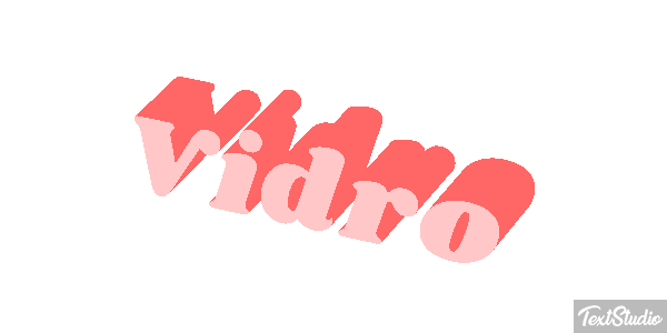 Vidro Efeito do texto