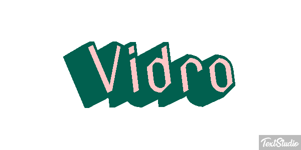 Vidro Efeito do texto