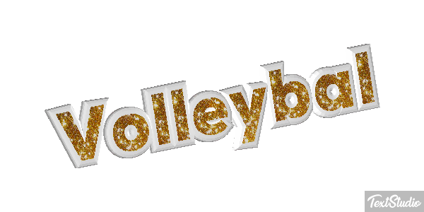 Volleybal Tekst effect