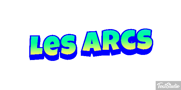 Les Arcs Efekt tekstowy
