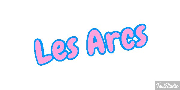 Les Arcs Efekt tekstowy