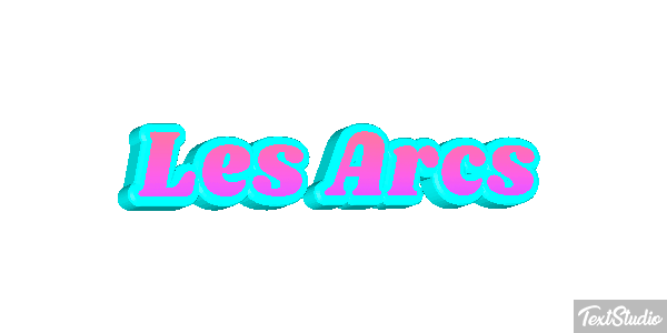 Les Arcs Efekt tekstowy
