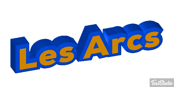 Les Arcs Efekt tekstowy