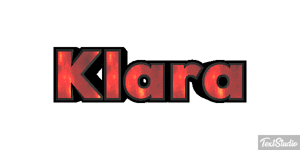 Klara Efekt tekstowy
