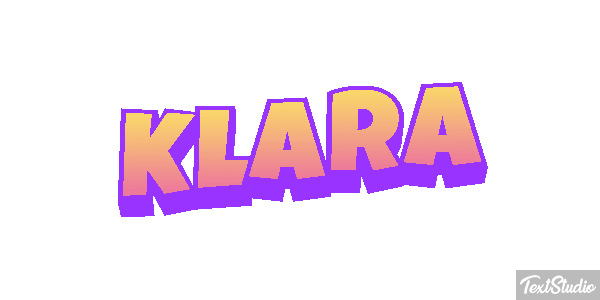 Klara Efekt tekstowy