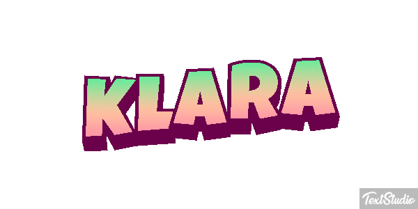 Klara Efekt tekstowy
