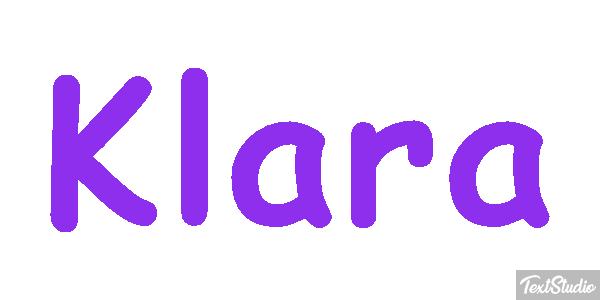 Klara Efekt tekstowy