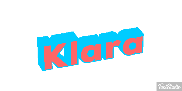 Klara Efekt tekstowy