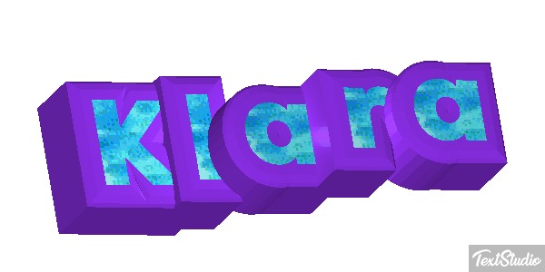 Klara Efekt tekstowy
