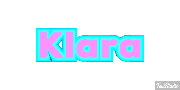 Klara Efekt tekstowy