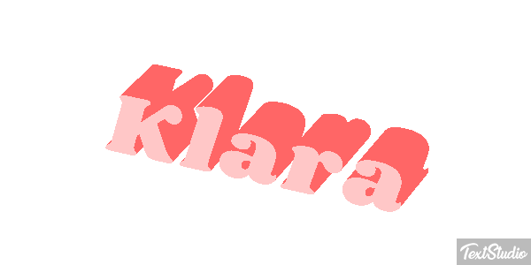 Klara Efekt tekstowy