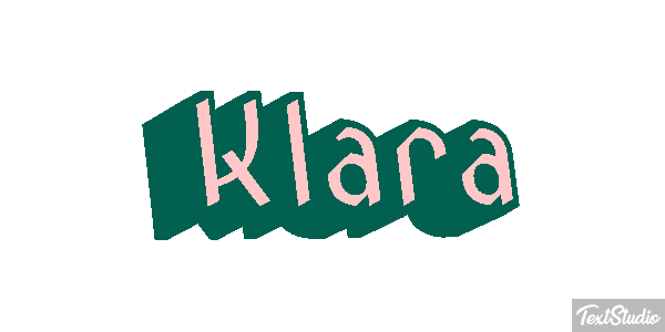 Klara Efekt tekstowy