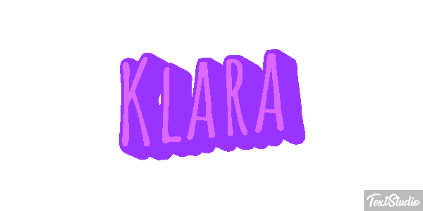 Klara Efekt tekstowy