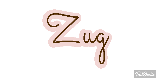 Zug Efeito do texto