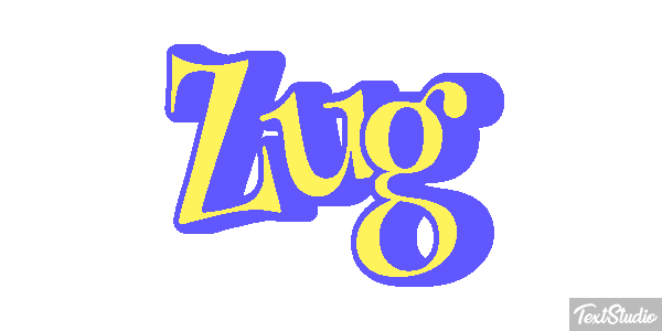 Zug Efeito do texto
