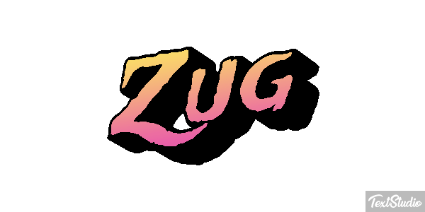 Zug Efeito do texto
