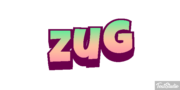 Zug Efeito do texto