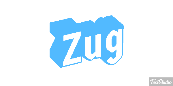 Zug Efeito do texto