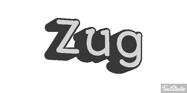 Zug Efeito do texto
