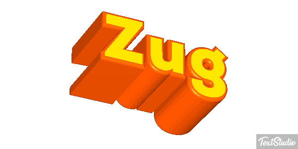 Zug Efeito do texto