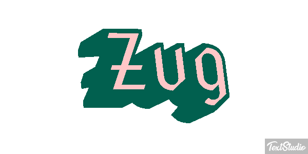 Zug Efeito do texto
