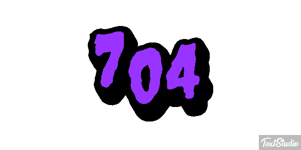 704 Text effect
