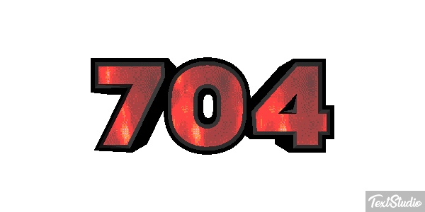 704 Text effect
