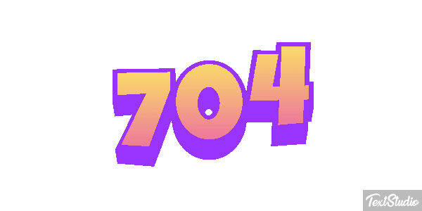 704 Text effect