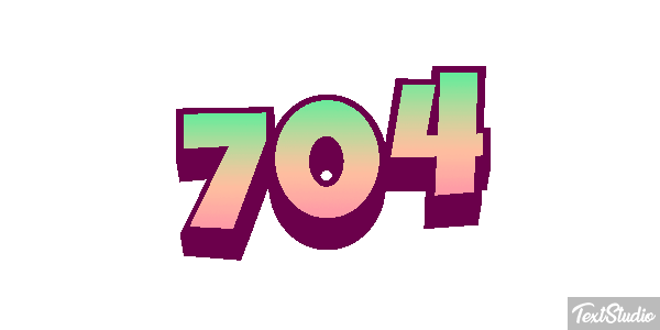 704 Text effect