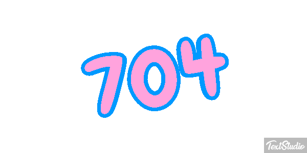 704 Text effect