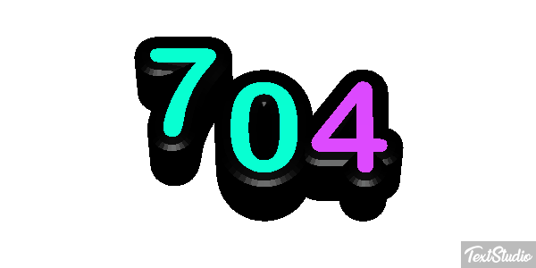 704 Text effect