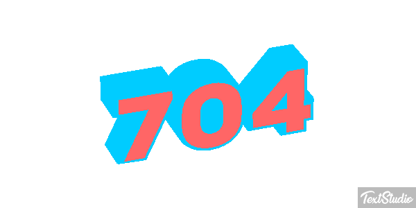 704 Text effect