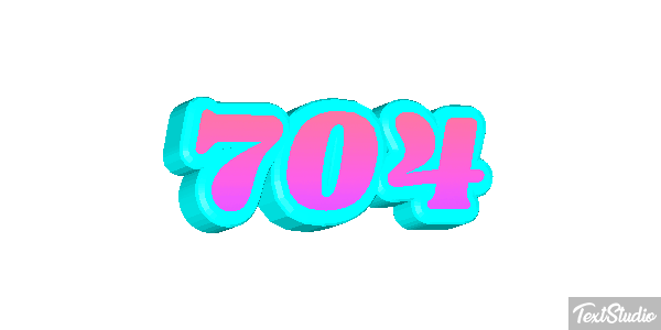 704 Text effect