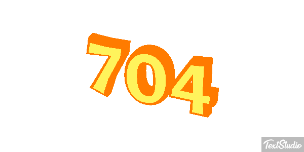 704 Text effect